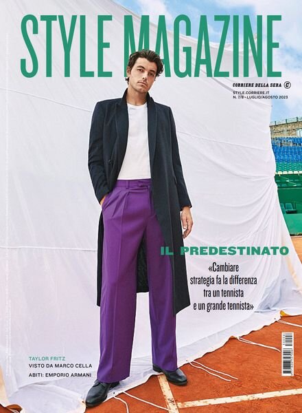 Corriere della Sera Style – 26 Luglio 2023 Cover