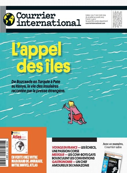 Courrier International – 20 Juillet 2023 Cover