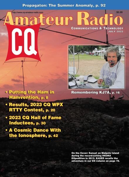 CQ Amateur Radio – July 2023 Cover
