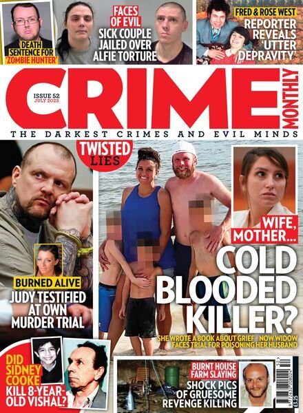 Crime Monthly – July 2023 Cover