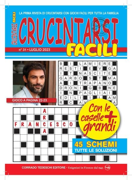 Crucintarsi Facili – giugno 2023 Cover