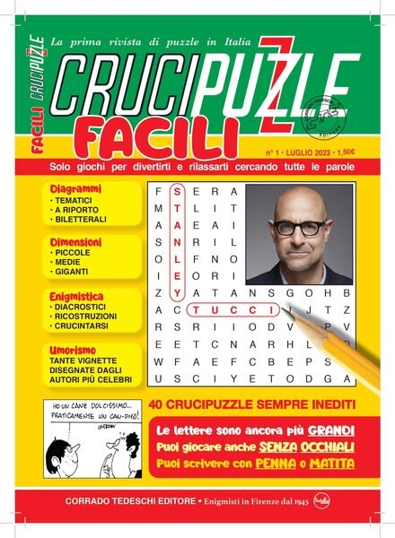 Crucipuzzle – luglio 2023 Cover