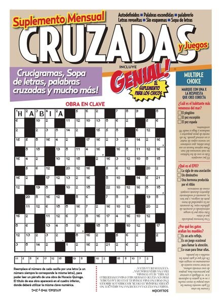 Cruzadas y Genial! – junio 2023 Cover
