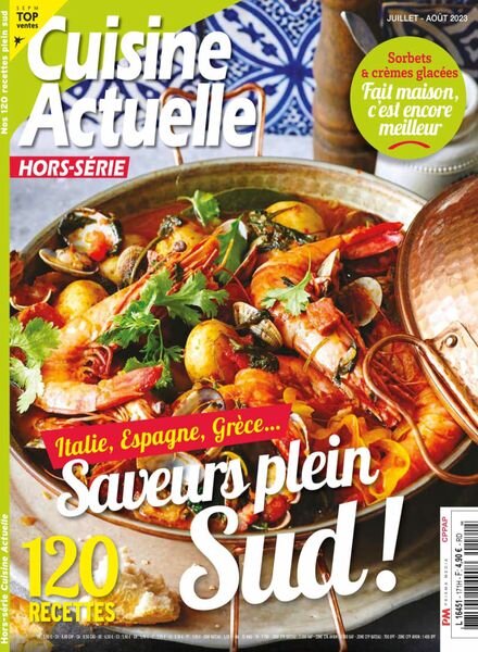 Cuisine Actuelle – Hors-Serie – Juillet-Aout 2023 Cover