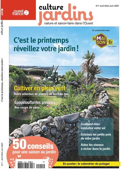 Culture Jardins – Avril-Juin 2021 Cover