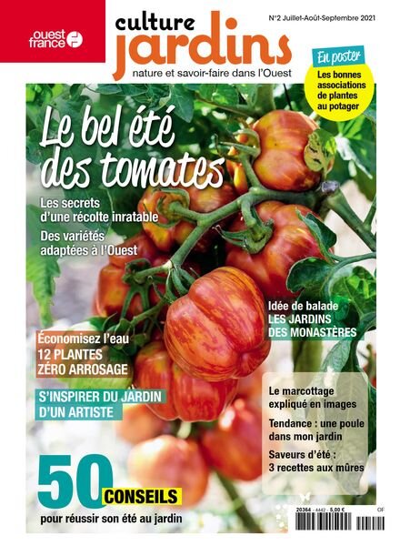 Culture Jardins – Juillet-Septembre 2021 Cover