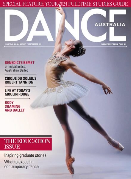 Dance Australia – July 2023 Cover