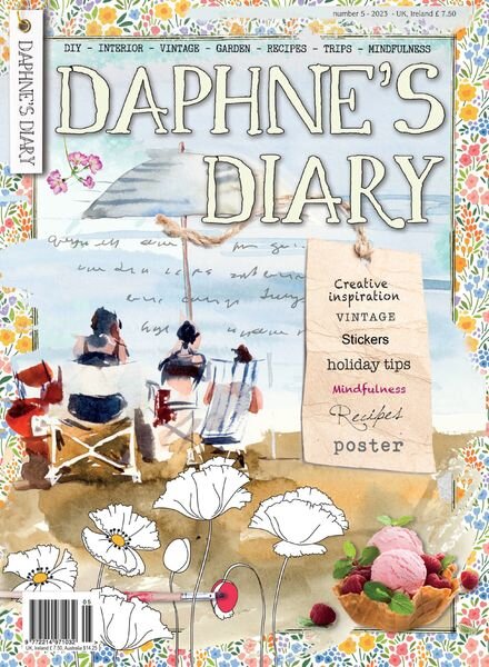 Daphne’s Diary English Edition – July 2023 Cover