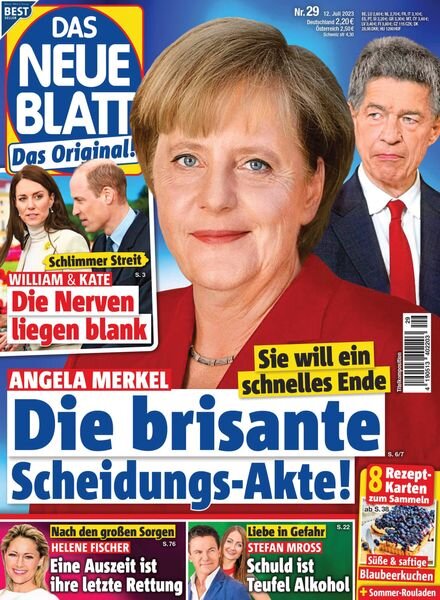 Das Neue Blatt – 12 Juli 2023 Cover