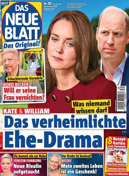 Das Neue Blatt – 19 Juli 2023 Cover