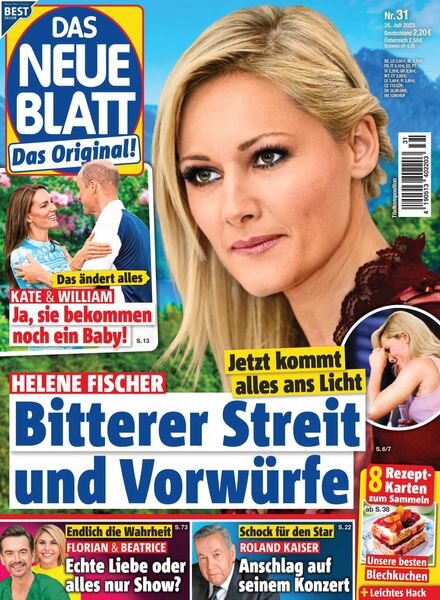 Das Neue Blatt – 26 Juli 2023 Cover