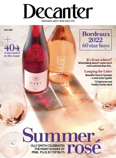 Decanter UK – July 2023 Cover
