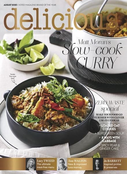 delicious Australia – August 2023 Cover