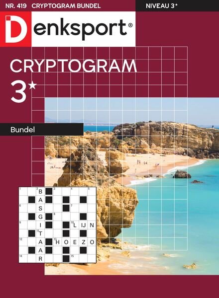 Denksport Cryptogrammen 3 bundel – 29 juni 2023 Cover