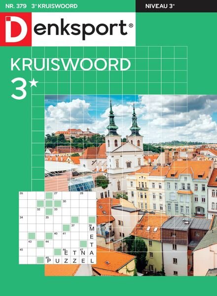 Denksport Kruiswoord 3 – 15 juni 2023 Cover