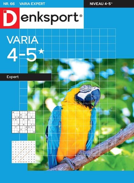Denksport Varia expert 4-5 – 22 juni 2023 Cover