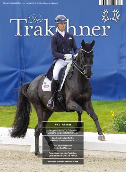 Der Trakehner – Juli 2023 Cover