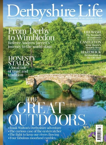 Derbyshire Life – August 2023 Cover