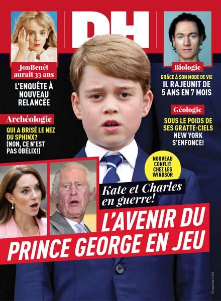 Derniere Heure – septembre 2023 Cover