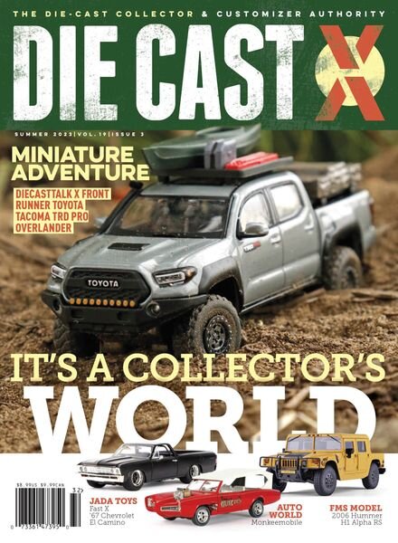 Die Cast X – July 2023 Cover