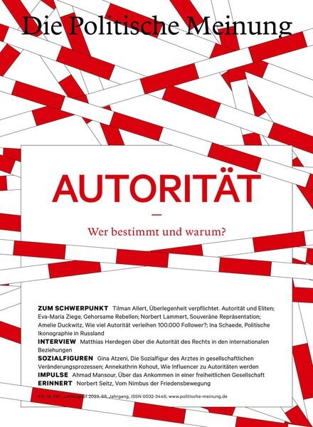 Die Politische Meinung – Juli 2023 Cover