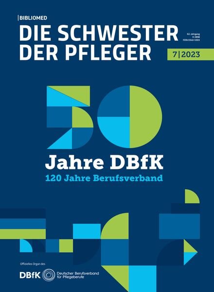 Die Schwester Der Pfleger – Nr 7 2023 Cover