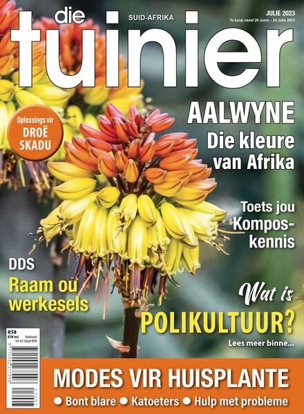 Die Tuinier Tydskrif – Julie 2023 Cover