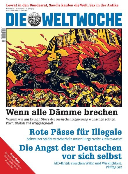 Die Weltwoche – 29 Juni 2023 Cover