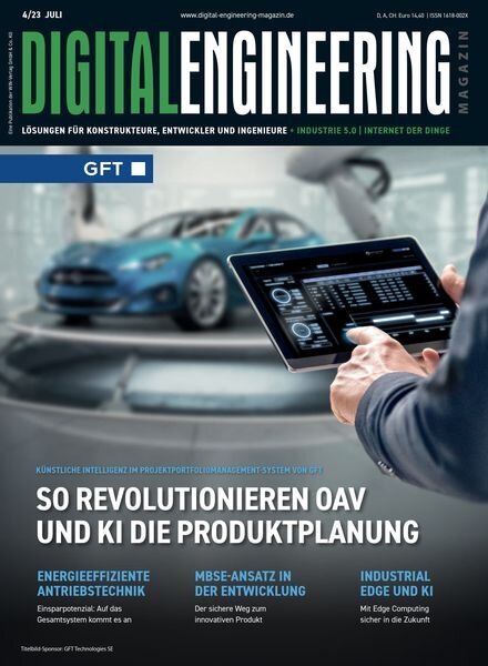 Digital Engineering Germany – Juli 2023 Cover