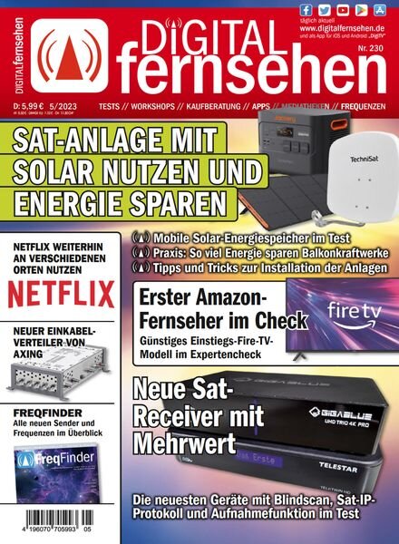 Digital Fernsehen – 28 Juni 2023 Cover
