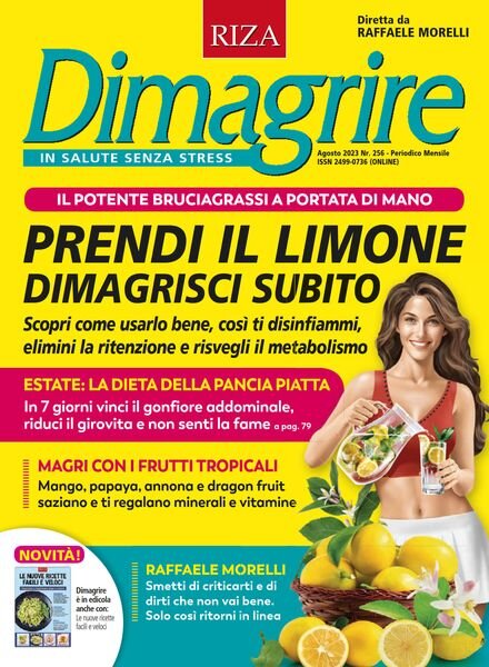 Dimagrire – Agosto 2023 Cover