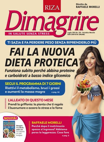 Dimagrire – Luglio 2023 Cover