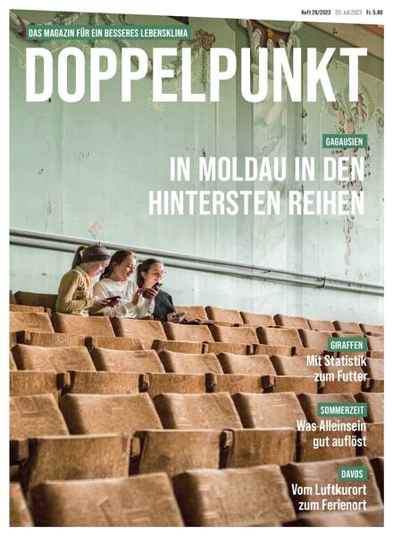 Doppelpunkt – 20 Juli 2023 Cover
