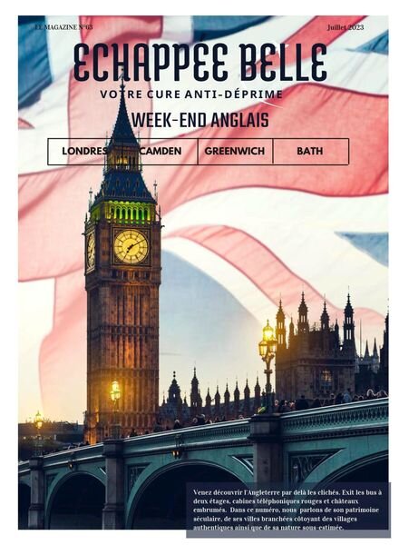 Echappee Belle Magazine – 17 juillet 2023 Cover