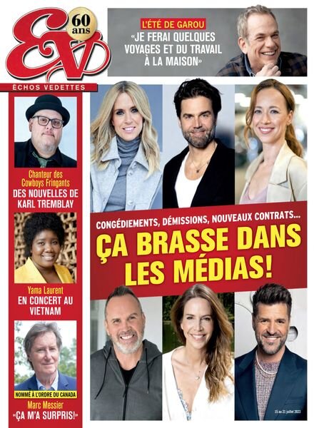 echos Vedettes – 15 juillet 2023 Cover