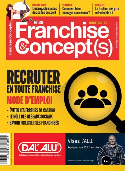 EcoReseau Franchise & Concepts – juillet 2023 Cover