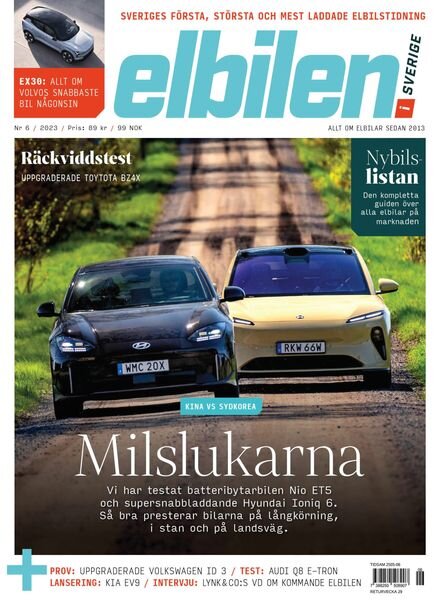 Elbilen – 26 juni 2023 Cover