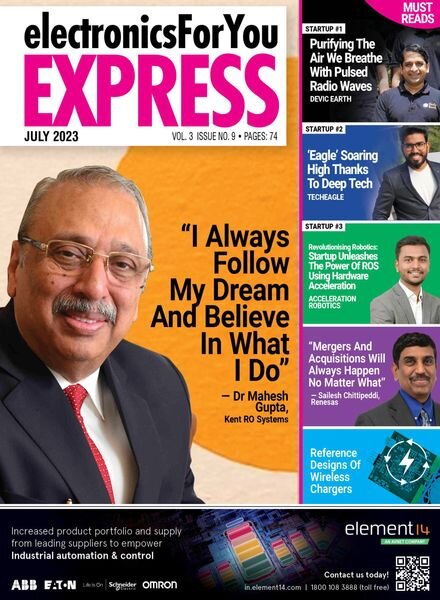 Electronics For You Express – July 2023 Cover