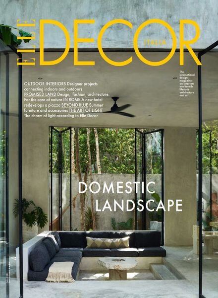 Elle Decor Italia English Edition – June 2023 Cover