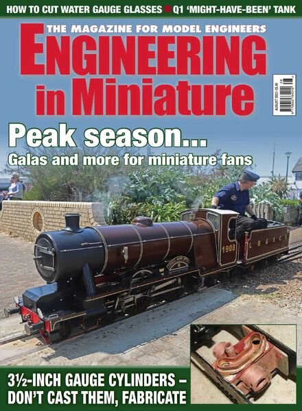 Engineering in Miniature – August 2023 Cover