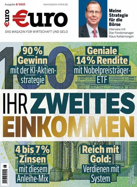 Euro – August 2023 Cover