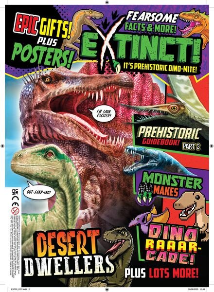 Extinct – July 2023 Cover