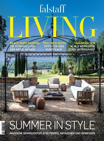 Falstaff Living – Juli 2023 Cover