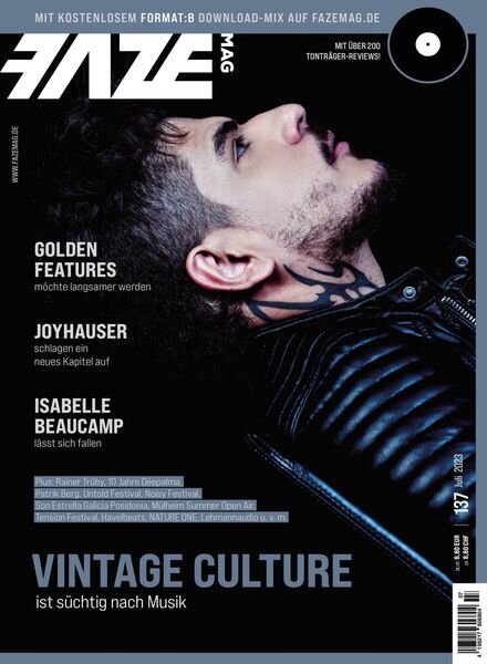 FAZE Magazin – Juli 2023 Cover