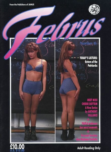 Februs – N 16 August 1996 Cover