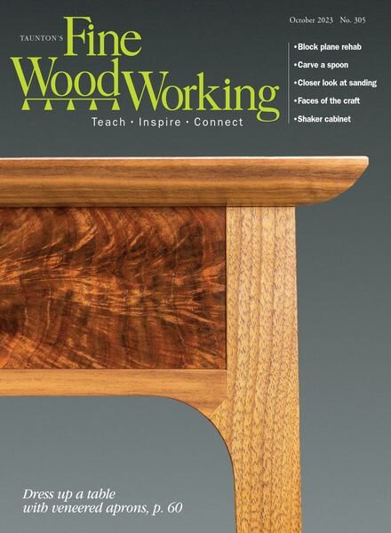 Fine Woodworking – Issue 305 – September-October 2023 Cover
