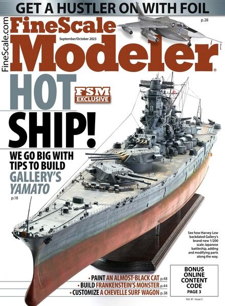 FineScale Modeler – September-October 2023 Cover