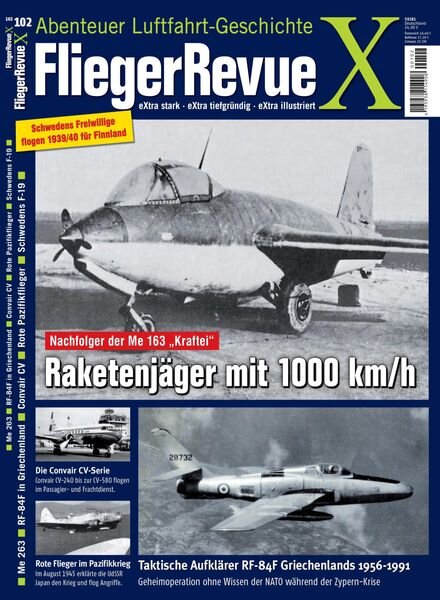 FliegerRevue X – August 2023 Cover