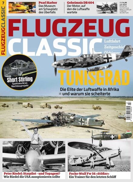 Flugzeug Classic – Juli 2023 Cover