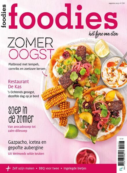 Foodies Netherlands – augustus 2023 Cover